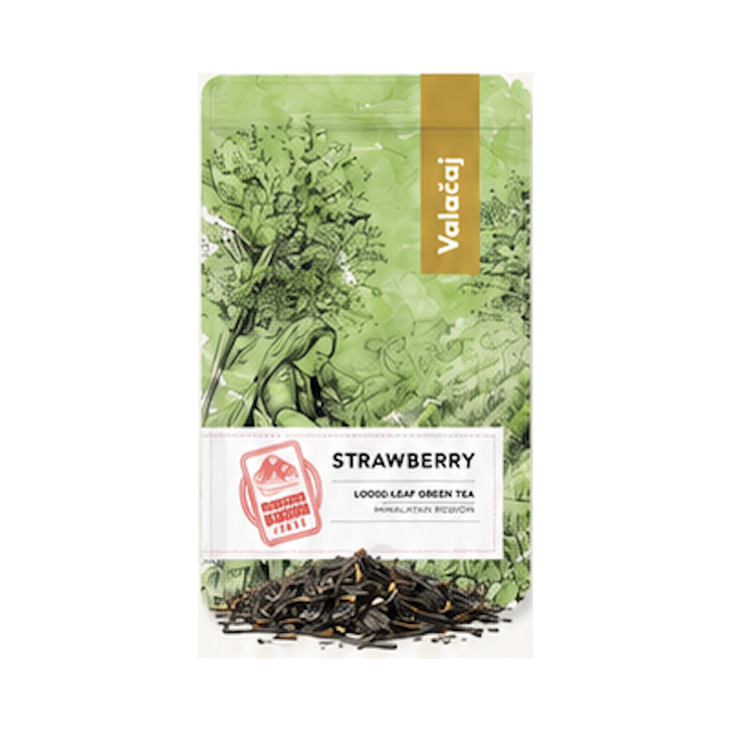 STRAWBERRY GREEN TEA 500g